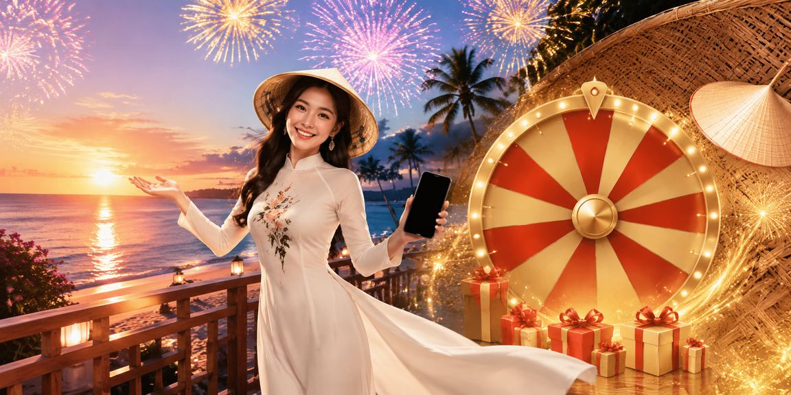 Người dùng Phú Quốc xem roulette và lịch giải trí trên thiết bị di động
